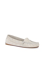 The Row Mabel Moc Loafer in Lamb, view 2, click to view large image.