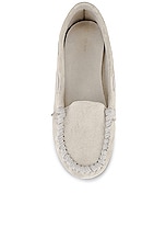 The Row Mabel Moc Loafer in Lamb, view 4, click to view large image.