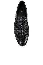 The Row Davis Loafer in Black, view 4, click to view large image.
