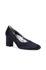 The Row Fiore Pump in NAVY, view 2, click to view large image.