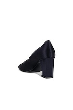 The Row Fiore Pump in NAVY, view 3, click to view large image.
