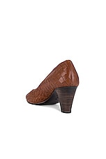 The Row Charlotte Pump in BROWN, view 3, click to view large image.