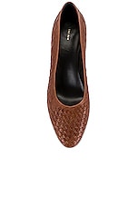 The Row Charlotte Pump in BROWN, view 4, click to view large image.