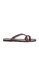 The Row Link Sandal in FRAMBOISE, view 1, click to view large image.