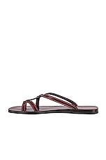 The Row Link Sandal in FRAMBOISE, view 5, click to view large image.
