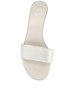 The Row Combo Kitten Heel in Ivory & Milk, view 4, click to view large image.