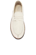 The Row Cary Loafer in TOFU, view 4, click to view large image.