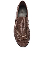 The Row Soft Loafer in LIGHT BROWN, view 4, click to view large image.