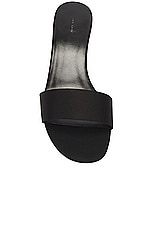 The Row Combo Kitten Heel in Black, view 4, click to view large image.