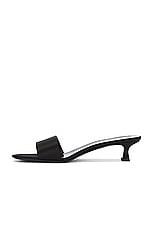 The Row Combo Kitten Heel in Black, view 5, click to view large image.