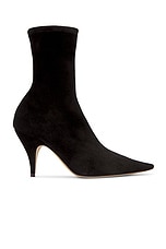 The Row Liisa Bootie in Black, view 1, click to view large image.