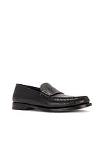 The Row Novus Mocassin Loafer in Black, view 2, click to view large image.