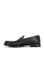 The Row Novus Mocassin Loafer in Black, view 5, click to view large image.