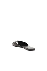 The Row Milla Flat in Black, view 3, click to view large image.