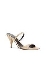 The Row Vika Knot Sandal in Almond, view 2, click to view large image.