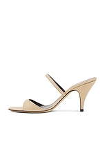 The Row Vika Knot Sandal in Almond, view 5, click to view large image.