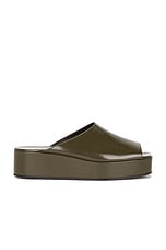 The Row Emi Flatform Sandal in Khaki | FWRD