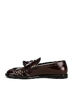 The Row Men's Loafers in Espresso, view 5, click to view large image.