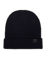 TOM FORD Cashmere Hat in Navy, view 1, click to view large image.