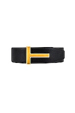 TOM FORD 40 MM Reversible Belt in Brown & Black, view 5, click to view large image.