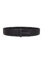 TOM FORD 40 MM Reversible Belt in Black, view 1, click to view large image.