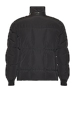 TOM FORD Micro Ottoman Down Jacket in Black, view 2, click to view large image.