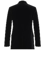 TOM FORD Compact Light Jacket in Black, view 2, click to view large image.