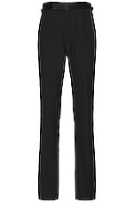 TOM FORD Super 120's Plain Weave Shelton Evening Suit in Black, view 3, click to view large image.