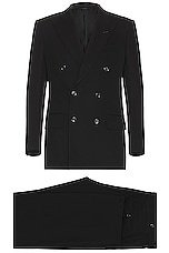 TOM FORD Suit in Black, view 1, click to view large image.