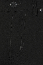 TOM FORD Long Sportswear Trouser in Black, view 3, click to view large image.
