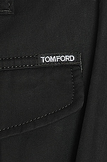 TOM FORD Cargo Sport Pants in Black, view 4, click to view large image.