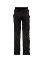 TOM FORD Silk Pajama Pants Wide Leg in Black, view 2, click to view large image.