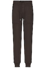 TOM FORD Sweatpants in Dark Chocolate, view 1, click to view large image.
