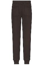 TOM FORD Sweatpants in Dark Chocolate, view 2, click to view large image.