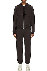 TOM FORD Sweatpants in Dark Chocolate, view 5, click to view large image.