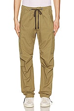 TOM FORD Enzyme Twill Cargo Sport Pant in Sage, view 4, click to view large image.