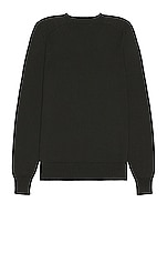 TOM FORD Cotton Silk Ls Crewneck in Charcoal, view 2, click to view large image.