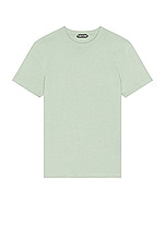 TOM FORD Tee in Mint, view 1, click to view large image.