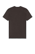 TOM FORD Crewneck T-shirt in Dark Chocolate, view 2, click to view large image.