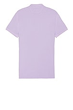 TOM FORD Tennis Polo in Lavender, view 2, click to view large image.