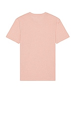 TOM FORD Melange Crew in Soft Peach, view 2, click to view large image.