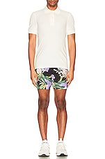 TOM FORD Bold Orchid Swim Shorts in Bold Orchid Lavender, view 4, click to view large image.