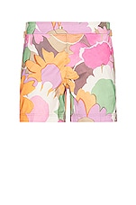 TOM FORD Swim Short in Bold Daisy, view 1, click to view large image.