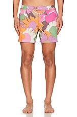 TOM FORD Swim Short in Bold Daisy, view 4, click to view large image.