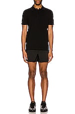 TOM FORD Classic Swim Short in Black, view 5, click to view large image.