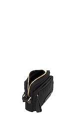 TOM FORD Mini Messenger Bag in Black, view 4, click to view large image.