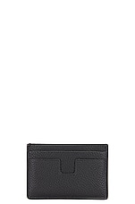 TOM FORD Classic Card Holder in Black, view 2, click to view large image.