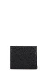 TOM FORD Two Tone Leather Bifold Wallet in Black & Lime, view 2, click to view large image.