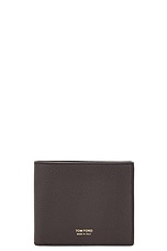 TOM FORD Bifold Wallet in Chocolate, view 1, click to view large image.