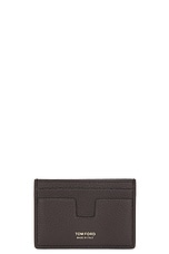 TOM FORD Cardholder in Chocolate, view 1, click to view large image.